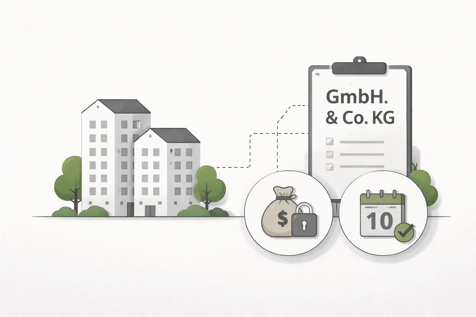 Immobilie steuerfrei verkaufen und trotzdem eine Gesellschaft nutzen – die gewerblich entprägte GmbH & Co. KG
