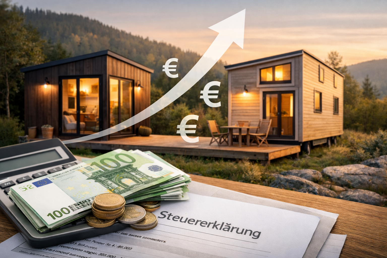Wie Sie mit Tiny Houses und Abfindung das Finanzamt zum Mitzahler machen